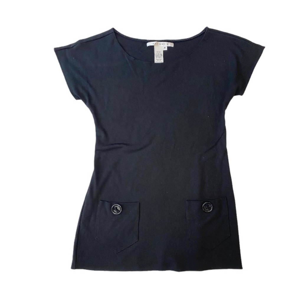 Max Studio Black Tunic Dress